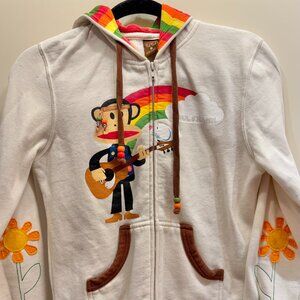 Paul Frank Zip-Up Sweatshirt (size S)